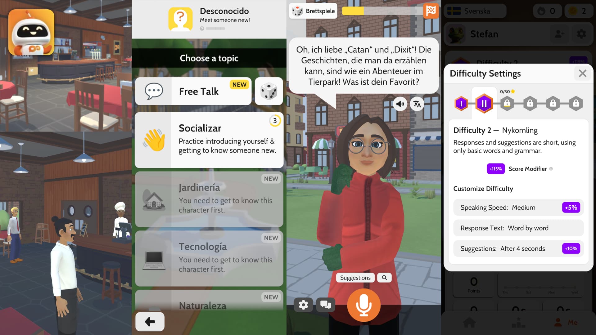 Lingo Looper screenshot collage